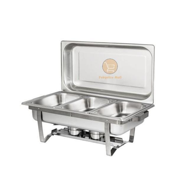 Triple Insert Chafing Dish 7.5Litres