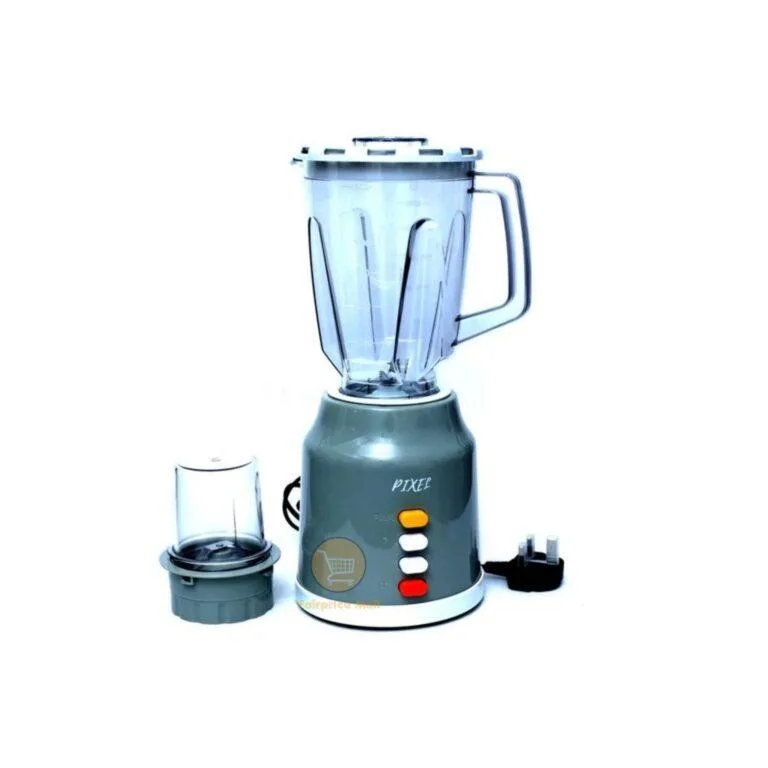 Pixel 1.5Litres Juice Blender 2 In 1 – Grey