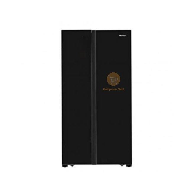 Hisense 560Litres Side-By-Side Door Fridge, RC-56WS4S2 (Black)