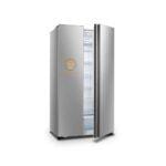 Hisense 560Litre Side-By-Side Door Fridge, RC-56WS4S2 - Silver