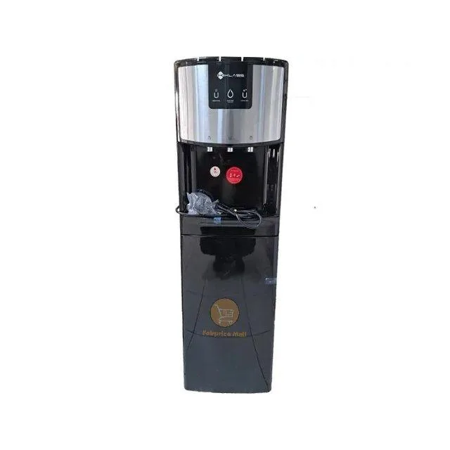 KLASS Water Dispenser KL-3TBLS; Hot & Cold 3-tap Bottom Loading With Child Safety Lock – Black