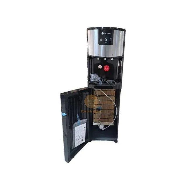KLASS Water Dispenser KL-3TBLS; Hot & Cold 3-tap Bottom Loading With Child Safety Lock – Black