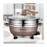 Hoffmans HM-3031 8Litre Multifunctional Electric Hot Pot With Steamer 1500W