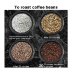 Sonifer 750g Coffee Roaster SF-3544 Electric Coffee Bean Roaster & Popcorn Maker