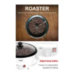Sonifer 750g Coffee Roaster SF-3544 Electric Coffee Bean Roaster & Popcorn Maker