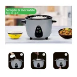 SPJ 1Litre Rice Cooker with Steamer RCU02-SL0102