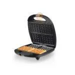 Saachi Square Waffle Maker, Black, NL-WM-1562