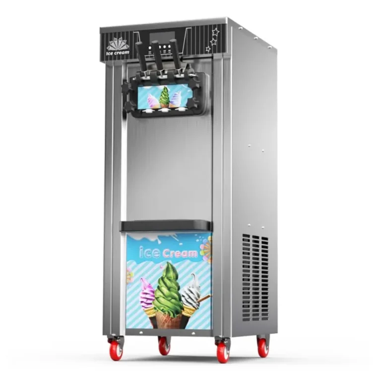 Winningstar ST-9703 Commercial Soft Ice Cream Machine – 3 Flavors, 20–28L/H, 1850W