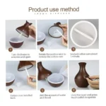 Cool Mist Humidifier - Wooden