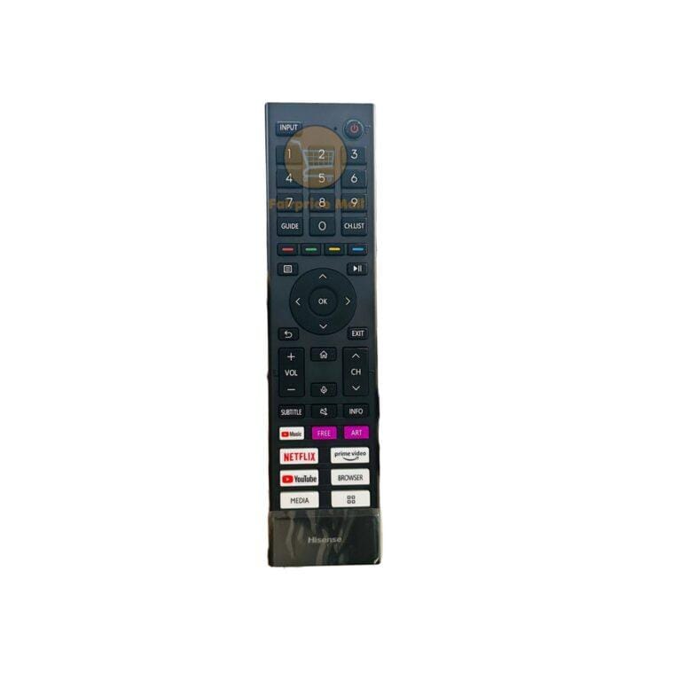Original Hisense Smart Tv Remote  Control - Black