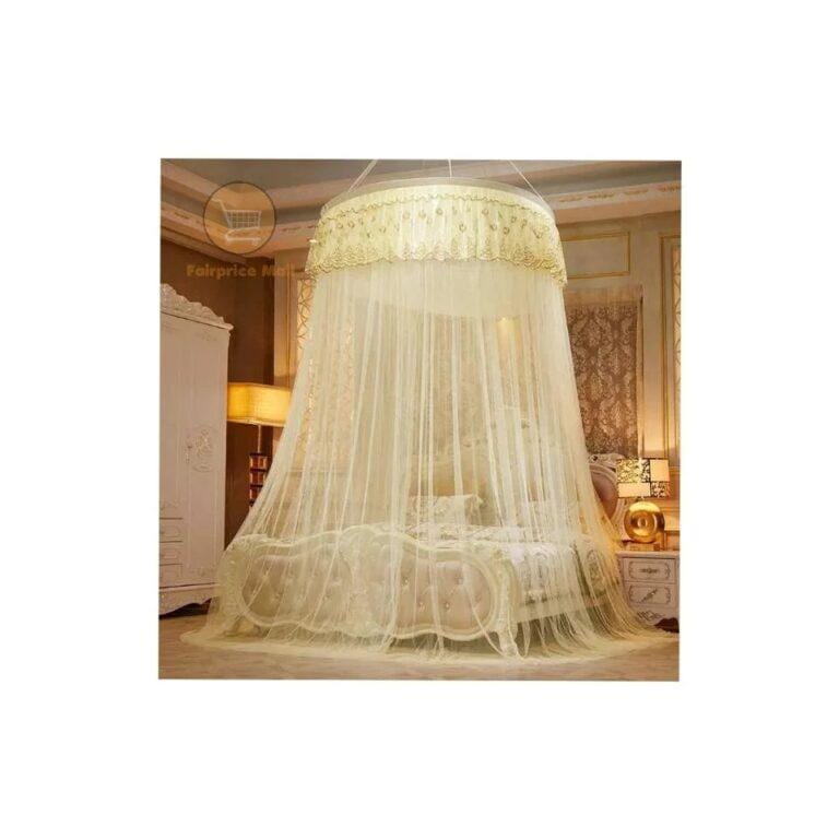 Round Hanging Mosquito Net - Cream