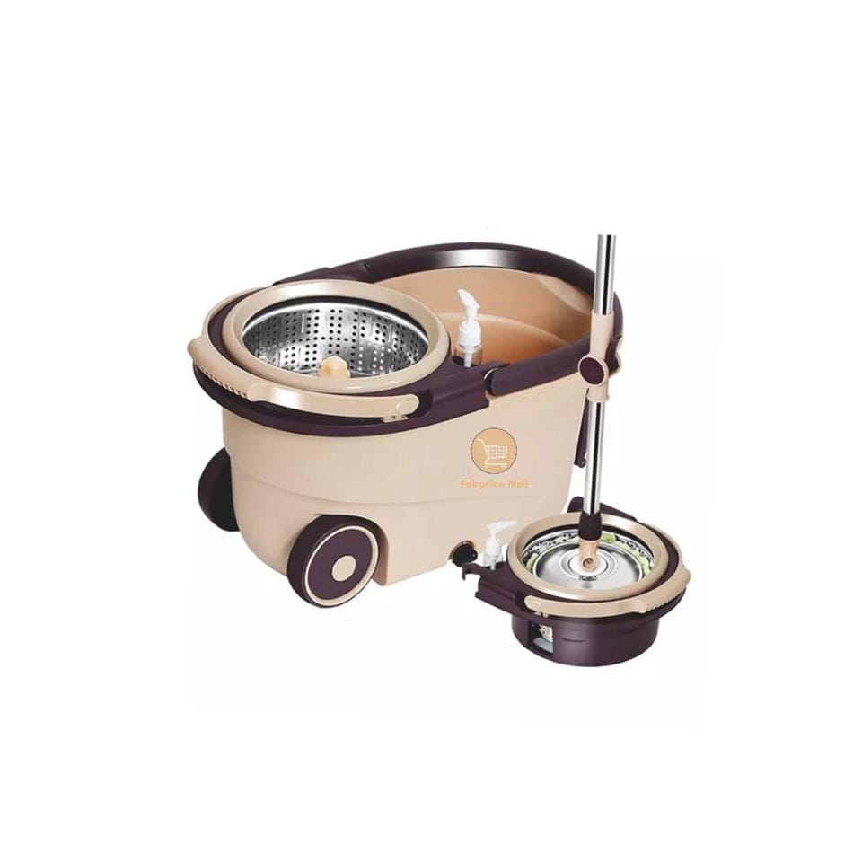 spin fiber mop Spin Mop with Wheels, Mop with Bucket and Plastic Auto Fold Handle for 360 Degree Floor Cleaning Mop, poach for Floor Cleaning