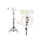10 Inch Ring Light with 2 Meter Tripod Stand (QX-260)