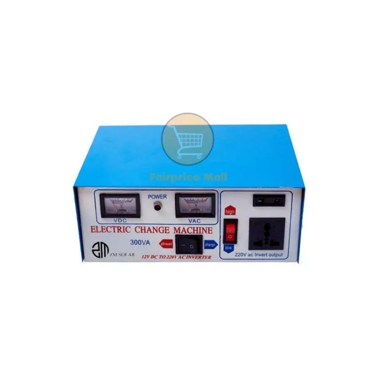 300W 12V DC to 230V AC Solar Inverter with Battery Charger Function - SI-300VA