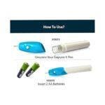 Engraving Pen for Glass, Wood & Metal – 1pc with 2 Tips | Battery-Powered Engraving Pen