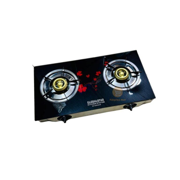 Globalstar Glass Double Gas Burner Stove