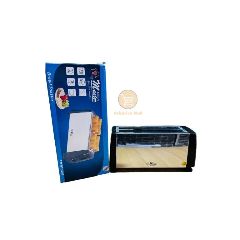 Electro Master 4 Slice Bread Toaster EM-BT-1207
