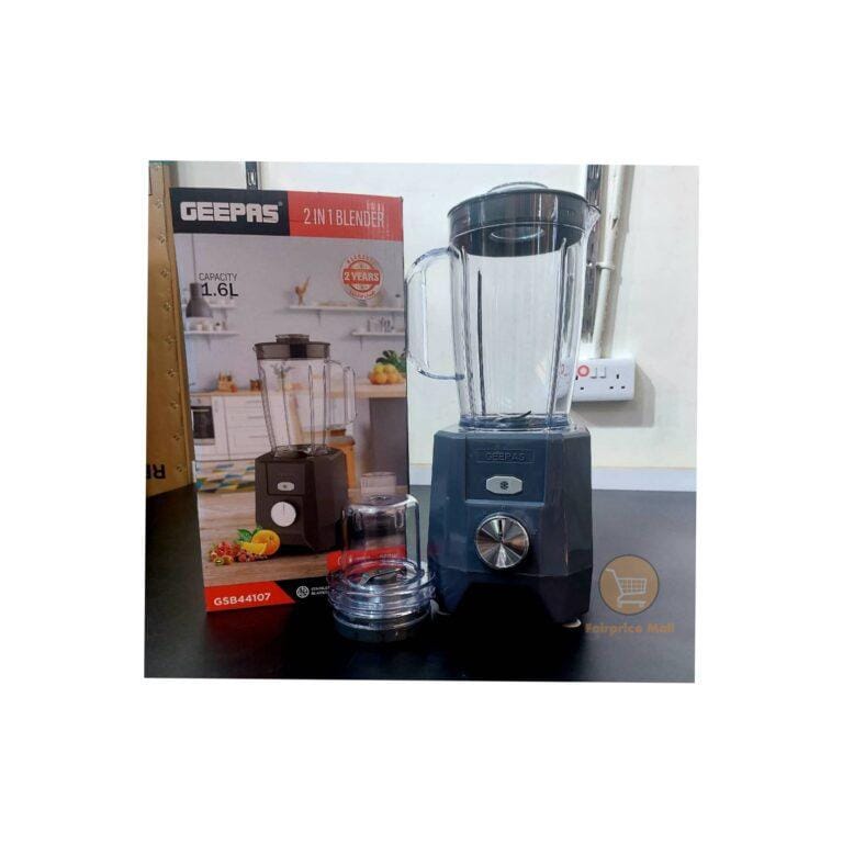 Geepas 2 in 1 Blender GSB44107 1.6L