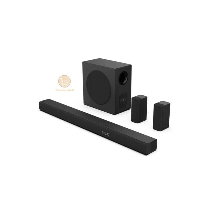 Hisense HS5100 - 5.1 Ch 540W Sound Bar 6.5 inch Wireless Subwoofer, 540W  5.3  Bluetooth, DTS Virtual:X, HDMI ARC/Optical/AUX/USB