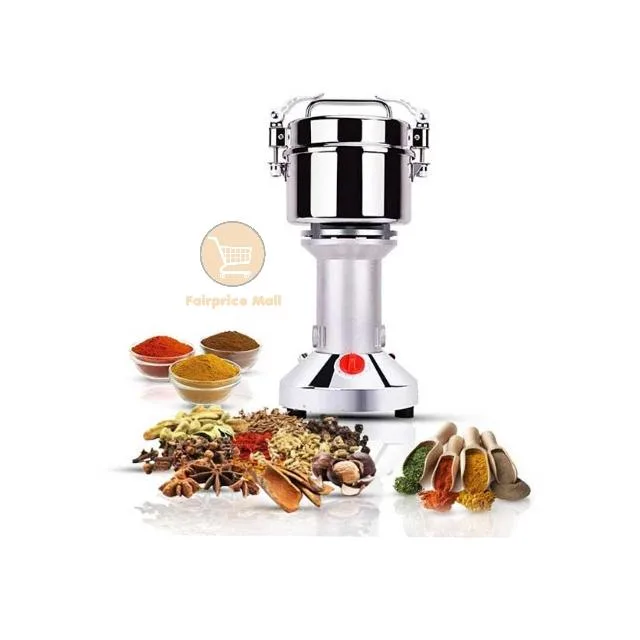 Hoffmans 150g Electric Grain Powder Grinder Cereal Milling Flour Powder Machine HM-9091 -Silver