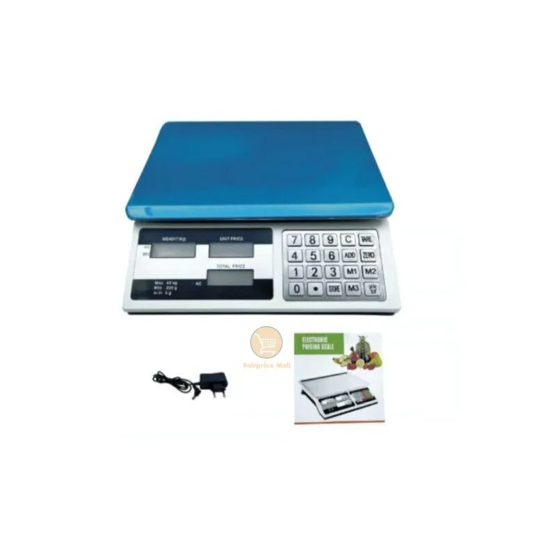 Double Sided Table Top Digital Kitchen Scale 40kg