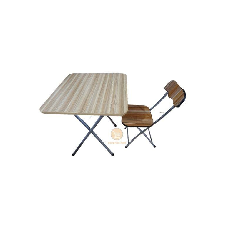 Foldable Reading Table with Chair