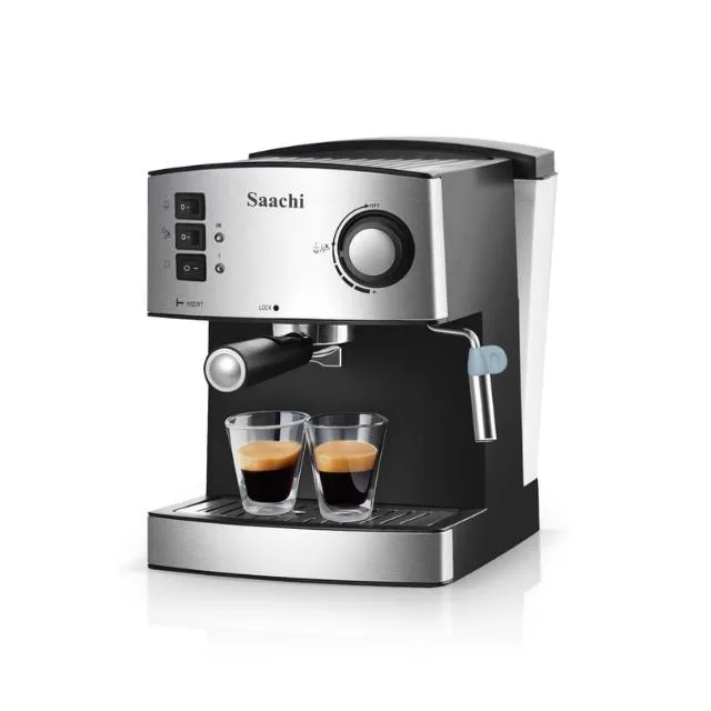 Saachi Coffee Maker NL-COF-7055 all in 1- Silver,Black