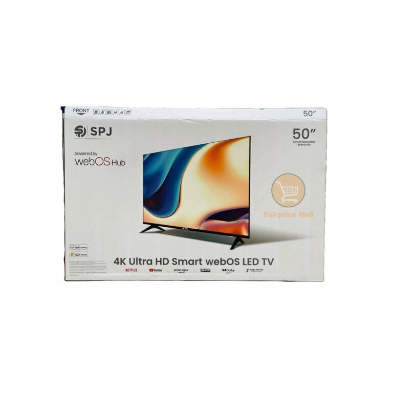 SPJ 50 Inch 4K Ultra HD WebOs LED Smart TV with built-in WIFI