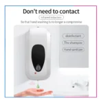 Wall Mounted 1000ML Automatic Soap Dispenser Touchless Rechargeable Hand Sanitizer & Liquid Soap Dispenser