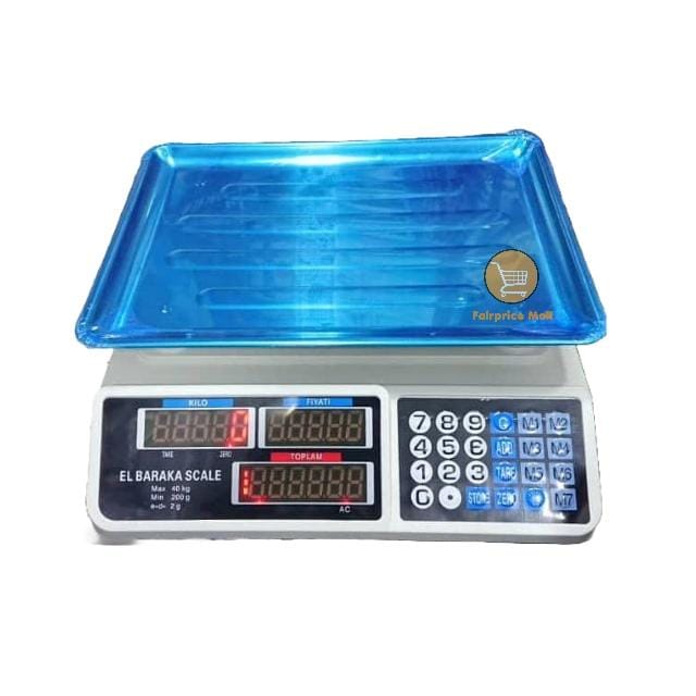 El Baraka Digital Price Computing Scale 40kg