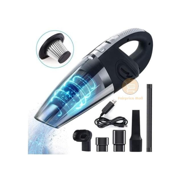 Rechargeable and Portable Home or Car Vacuum Cleaner