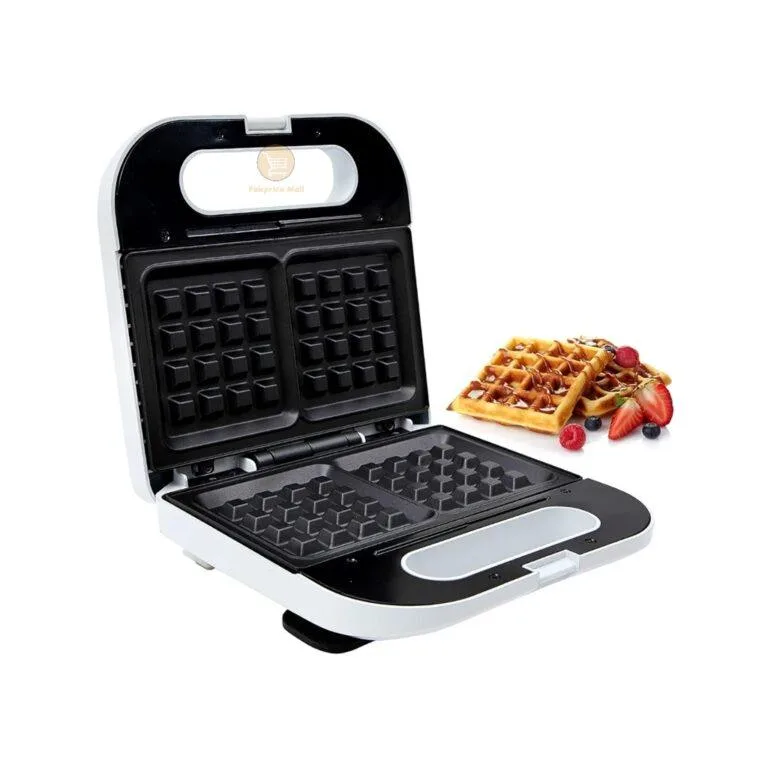 Geepas 2 Slice Electric Waffle Maker GWM676N