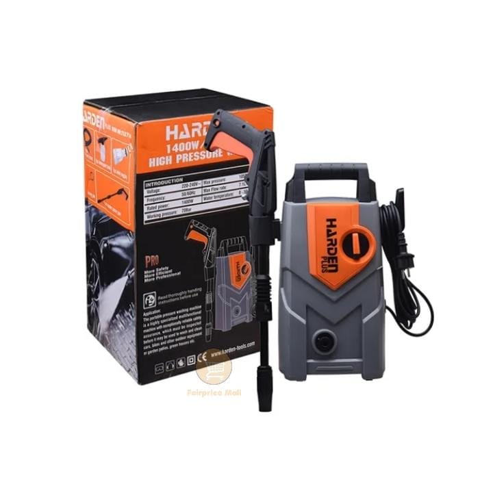 Harden Plus Electric High Pressure Washer 1400W 105Bar ( 1520psi ) Car Washer, Bike Washer 753714