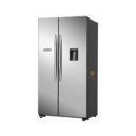 Hisense 740L Side-by-Side Refrigerator with Water Dispenser, RC-74WS4SIB