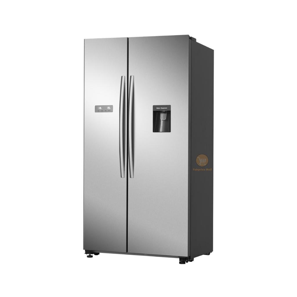 Hisense 740L Side-by-Side Refrigerator with Water Dispenser, RC