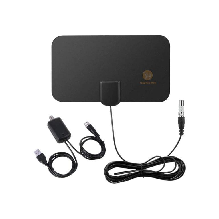 Digital Indoor TV Antenna 50 Mile Range With Signal Booster F-TV Compatible / HDTV Indoor 4K DVB-T2 ATSC Antenna