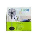 Lucid 16 Inch Stand Fan With Remote Control