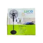 Lucid 16 Inch Stand Fan With Remote Control