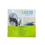 Lucid 16 Inch Wall Fan With Remote Control