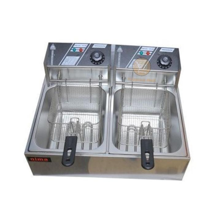 NIMA 12L Electric Countertop Deep Fryer (6L+6L)