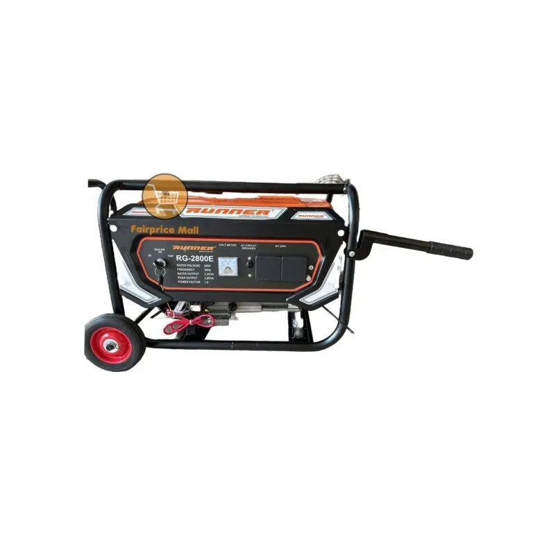 Runner 2.8Kva Keystart Petrol Generator