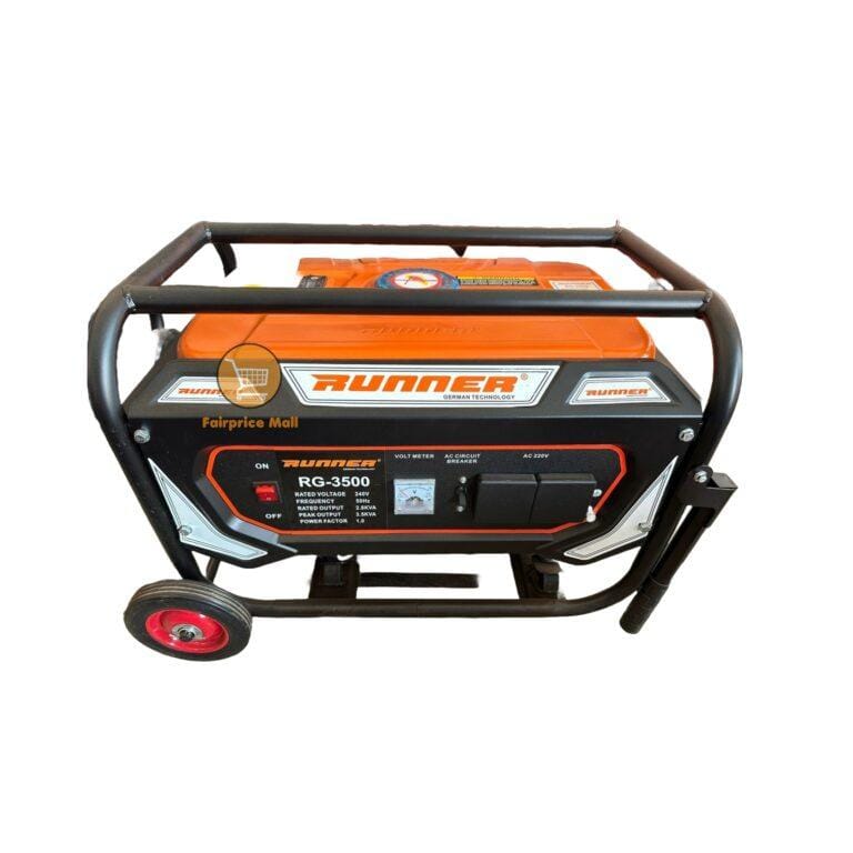 Runner 3.5kva Keystart Petrol Generator