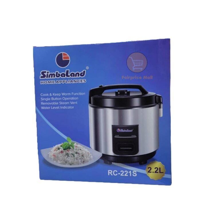 Simbaland 2.2L Rice Cooker RC-221s