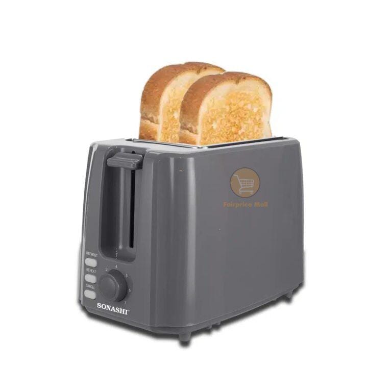 Sonashi 2 Slice Bread Toaster 750W ST-210 Grey