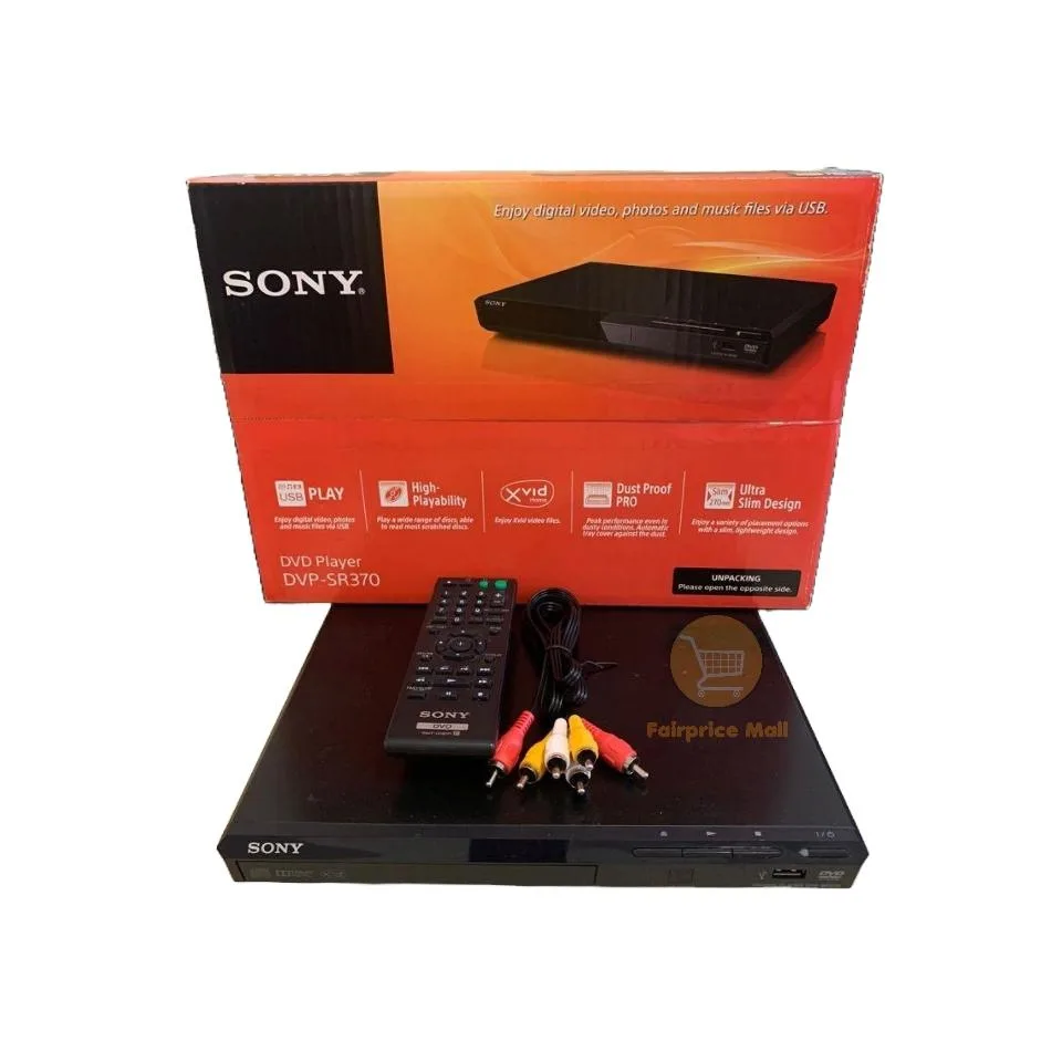 Sony DVD sr370 player Sony DVD Player With USB Port DVP-SR370
