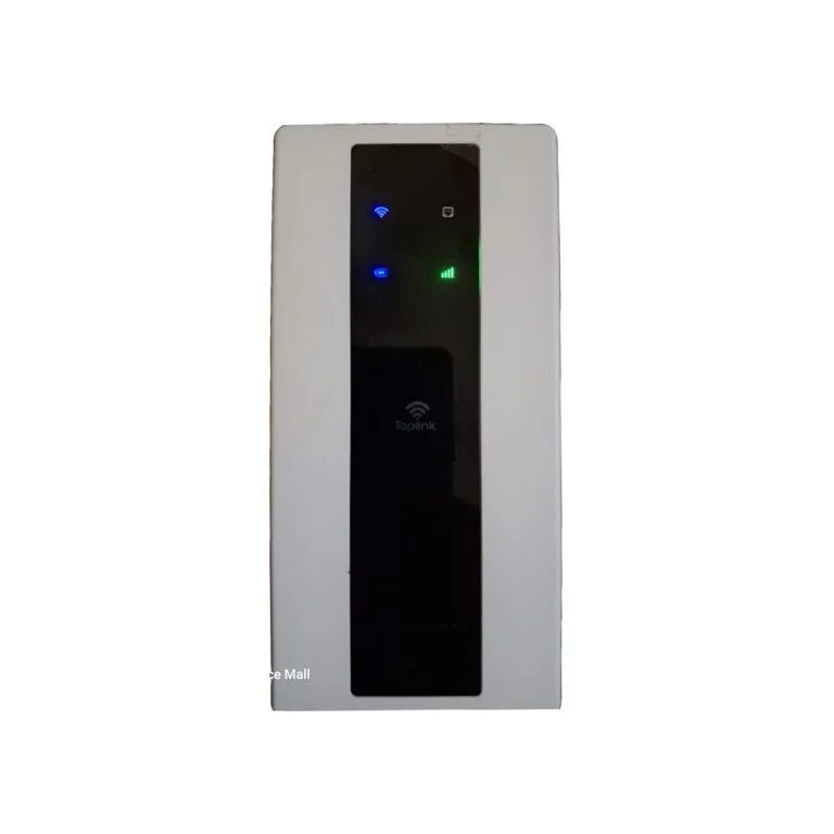 Top Link 4G Router Pro 4 HW85
Portable 4G Router with LAN Cable, 6000mAh Battery, Nano SIM Slot