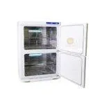 Double Decker 46L 110V Hot Towel Warmer UV Sterilizer