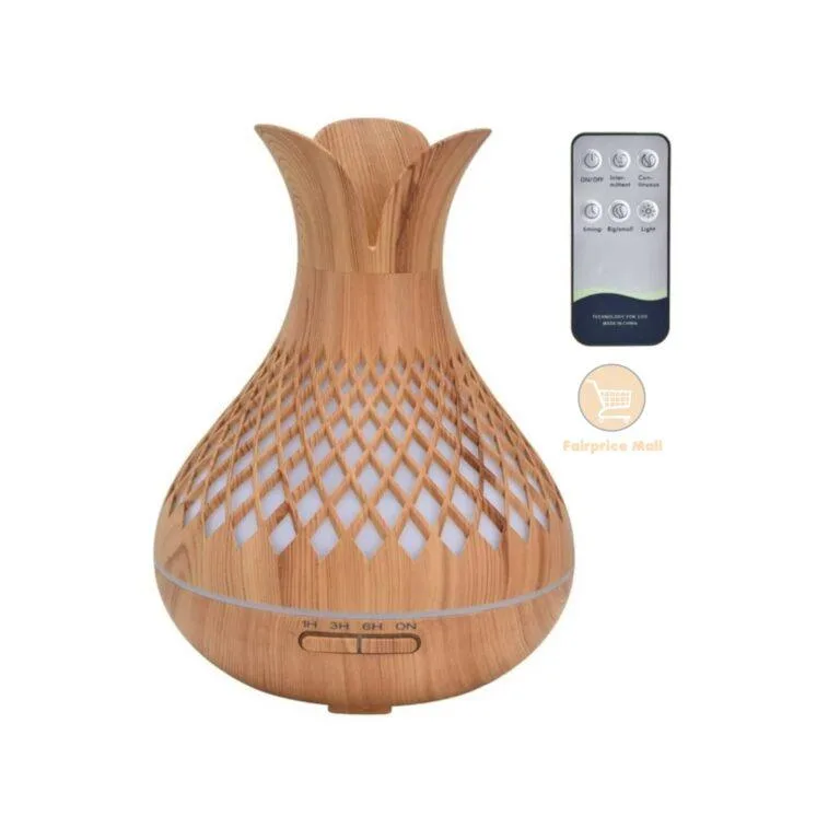Night Light Humidifier, Auto Shut Off 7 Lights Remote Control Aromatherapy Humidifier