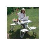 Aluminum Portable Outdoor Camping Folding Table & Chair