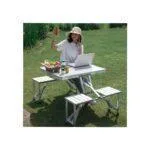 Aluminum Portable Outdoor Camping Folding Table & Chair
